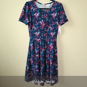 LuLaRoe Amelia Medium Floral NEW